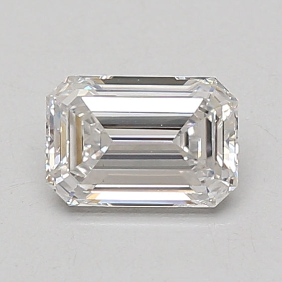 0.85ct Emerald lab-grown diamond, E VVS2 – 360° view