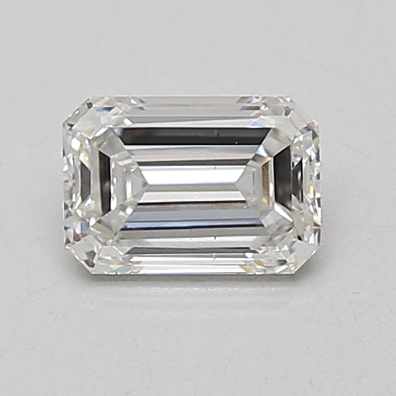 0.81ct Emerald lab-grown diamond, E VS2 – 360° view