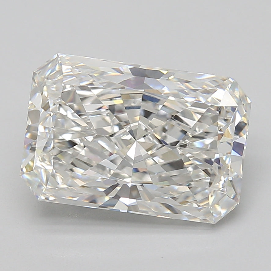 5.09ct Radiant lab-grown diamond, E VVS2 – 360° view