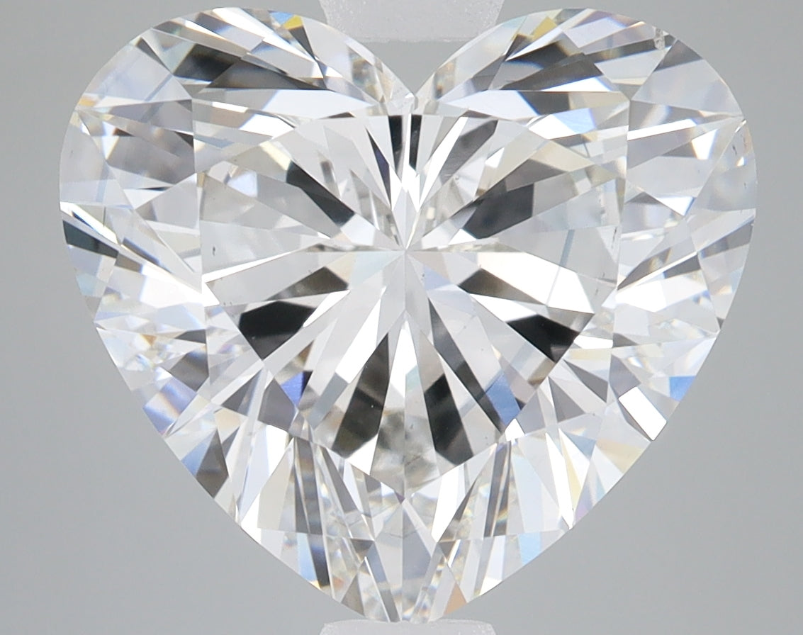 7.1ct Heart lab-grown diamond, G VS2