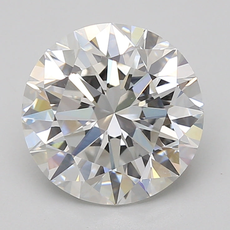 4ct Round lab-grown diamond, E VS1 – 360° view