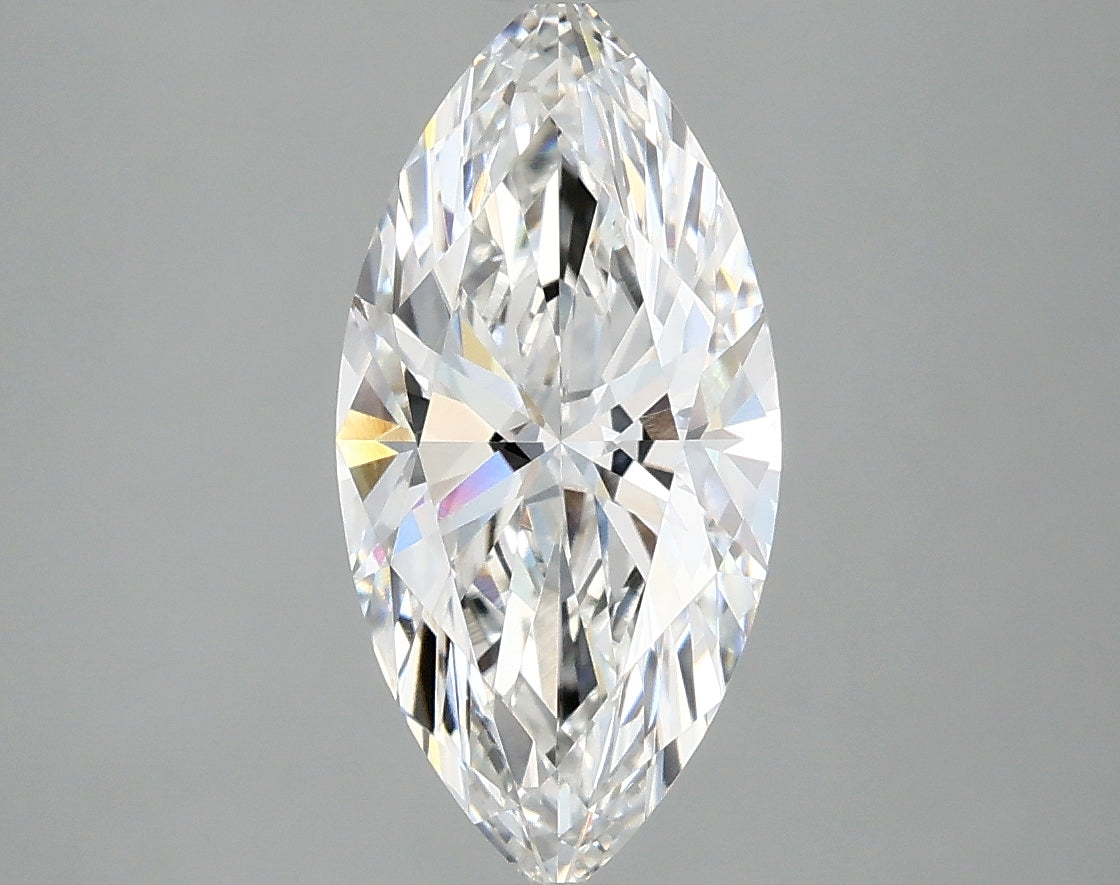2.09ct Marquise lab-grown diamond, E VS1