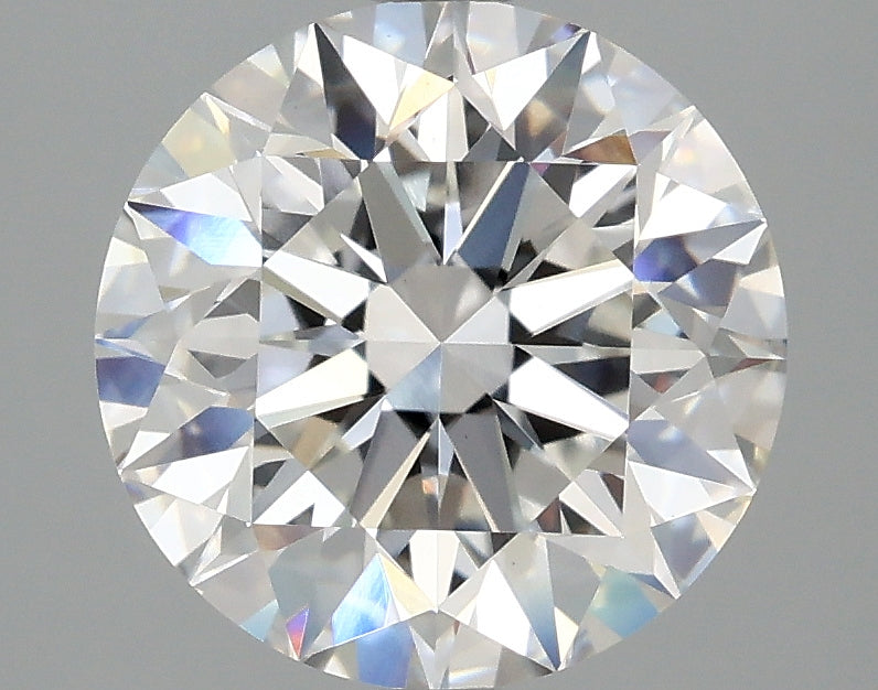 3.08ct Round lab-grown diamond, D VVS2 – 360° view
