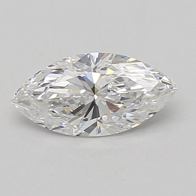 0.77ct Marquise lab-grown diamond, D VS1 – 360° view