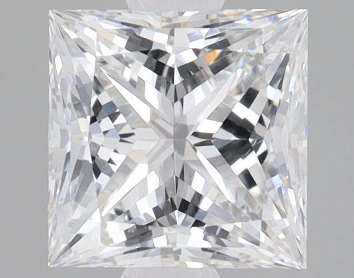 2.06ct Princess lab-grown diamond, E VVS2