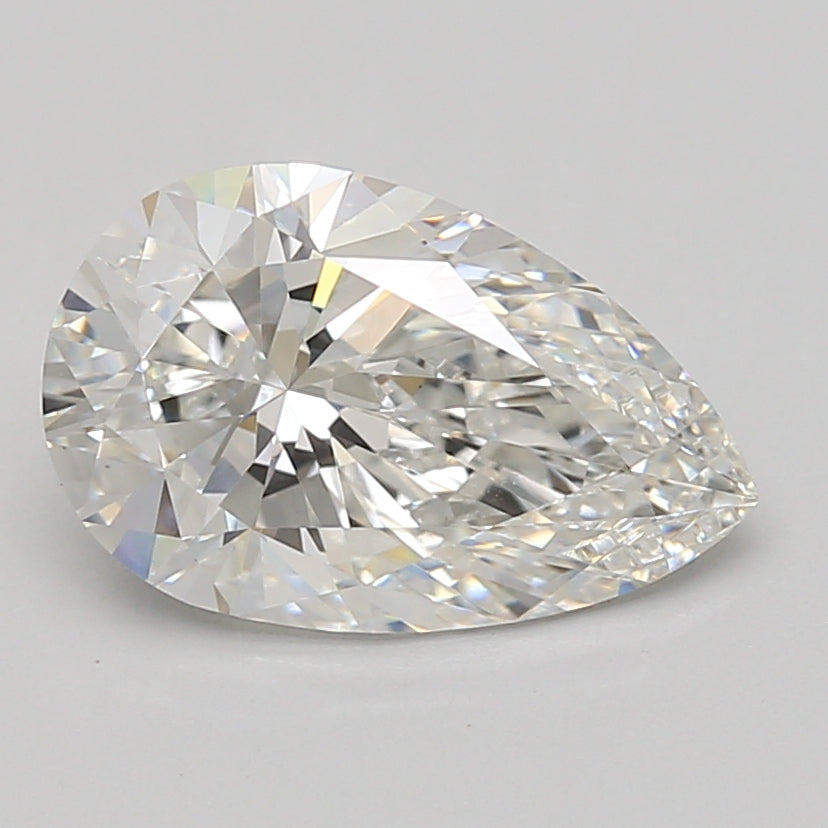 3.08ct Pear lab-grown diamond, E VVS2 – 360° view