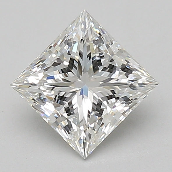 1.57ct Princess lab-grown diamond, F VVS2 – 360° view