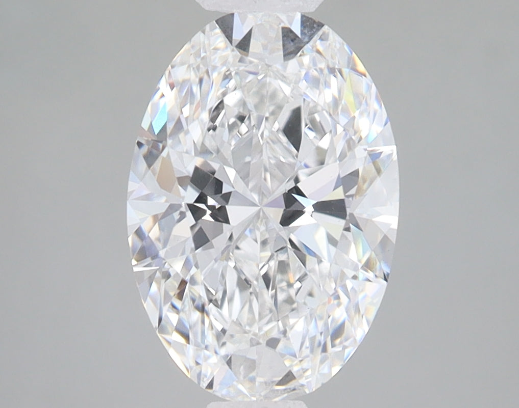 2.1ct Oval lab-grown diamond, D VS1