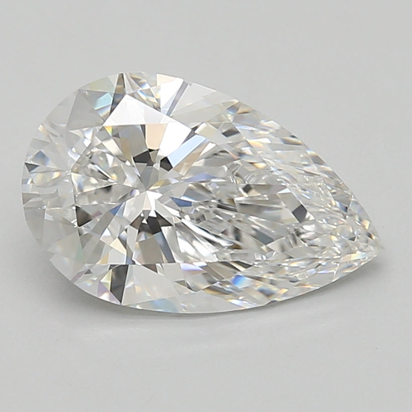 3.09ct Pear lab-grown diamond, E VVS2 – 360° view