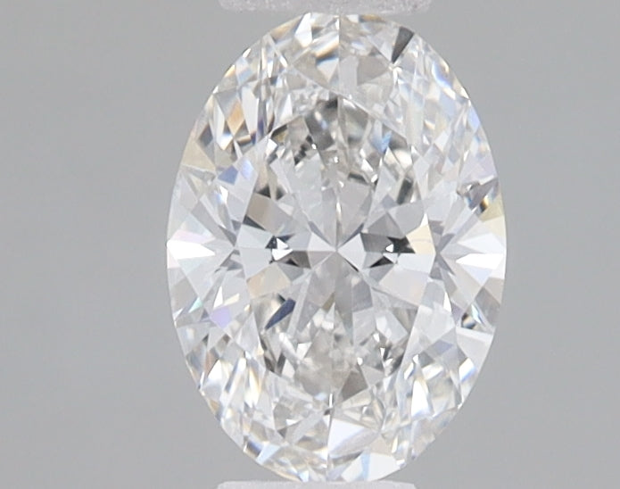 0.76ct Oval lab-grown diamond, F VVS1
