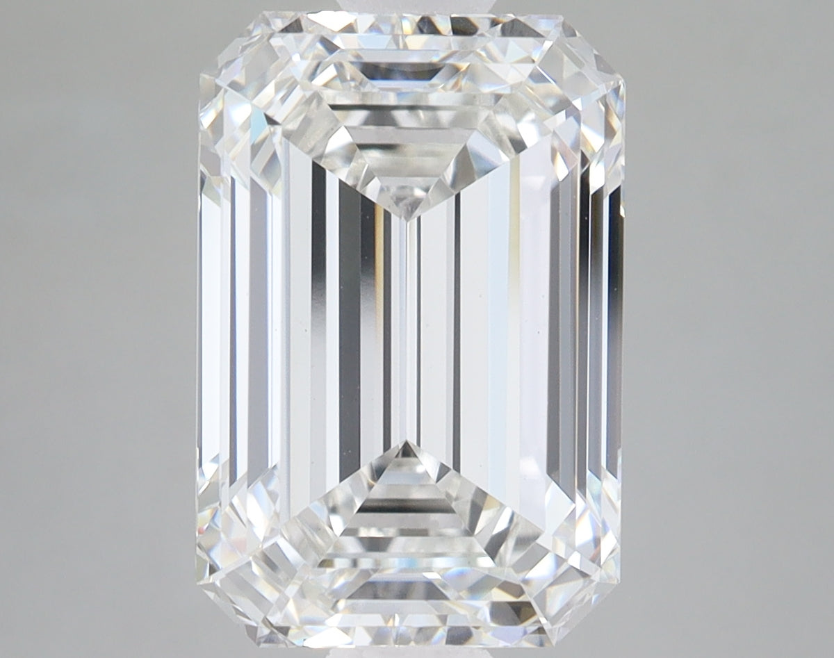 6.08ct Emerald lab-grown diamond, E VVS2