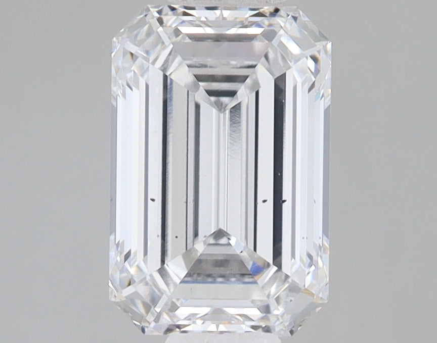 2.05ct Emerald lab-grown diamond, D VS2