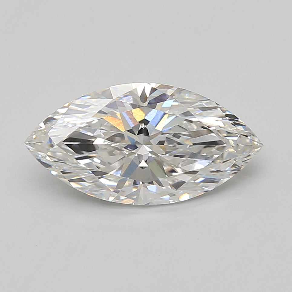 2.53ct Marquise lab-grown diamond, D VVS2