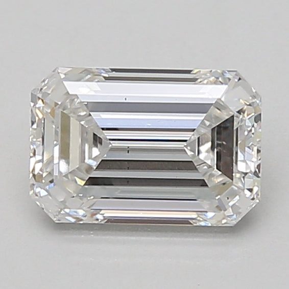 1.49ct Emerald lab-grown diamond, E VS2 – 360° view