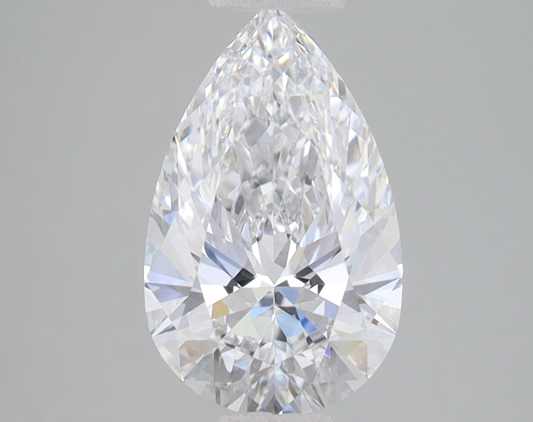4.06ct Pear lab-grown diamond, D VVS1 – 360° view