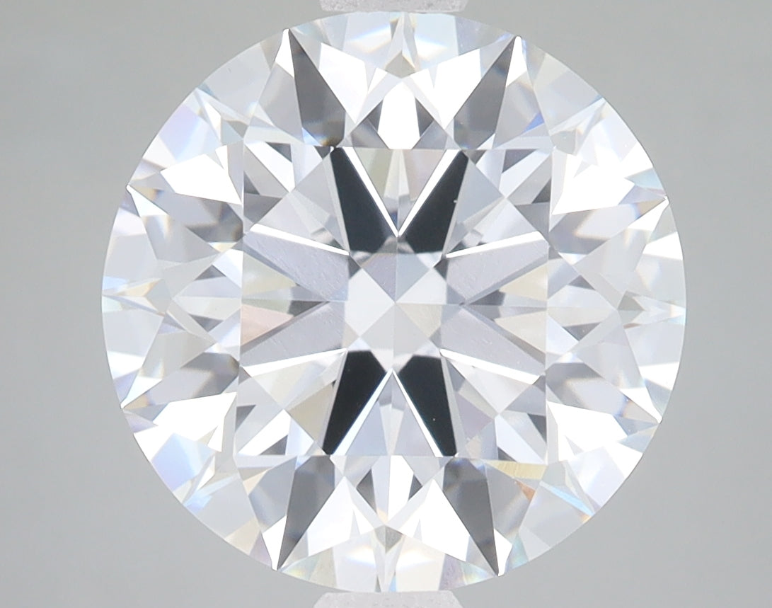 5.5ct Round lab-grown diamond, F VVS2