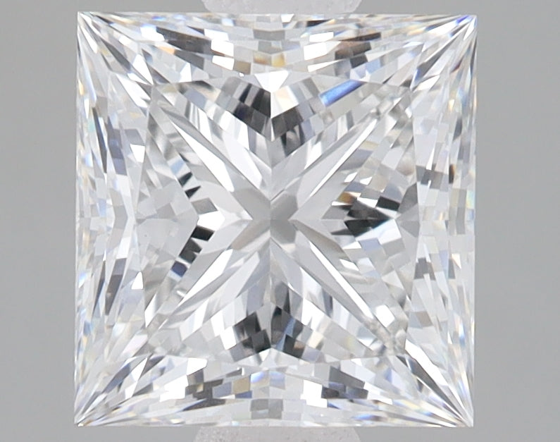 2.87ct Princess lab-grown diamond, E VVS2 – 360° view