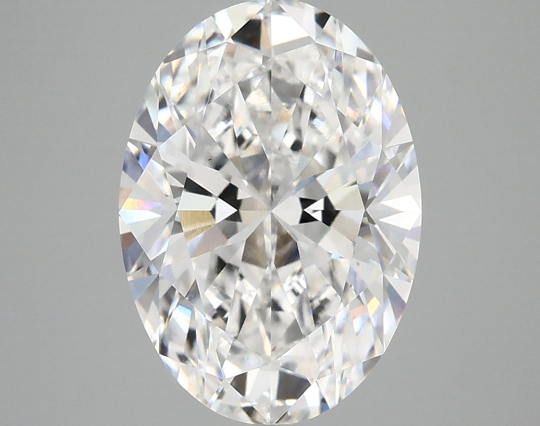4.01ct Oval lab-grown diamond, E VS1 – 360° view