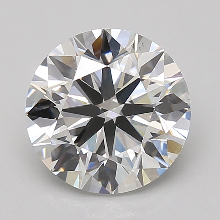 3ct Round lab-grown diamond, D VVS2
