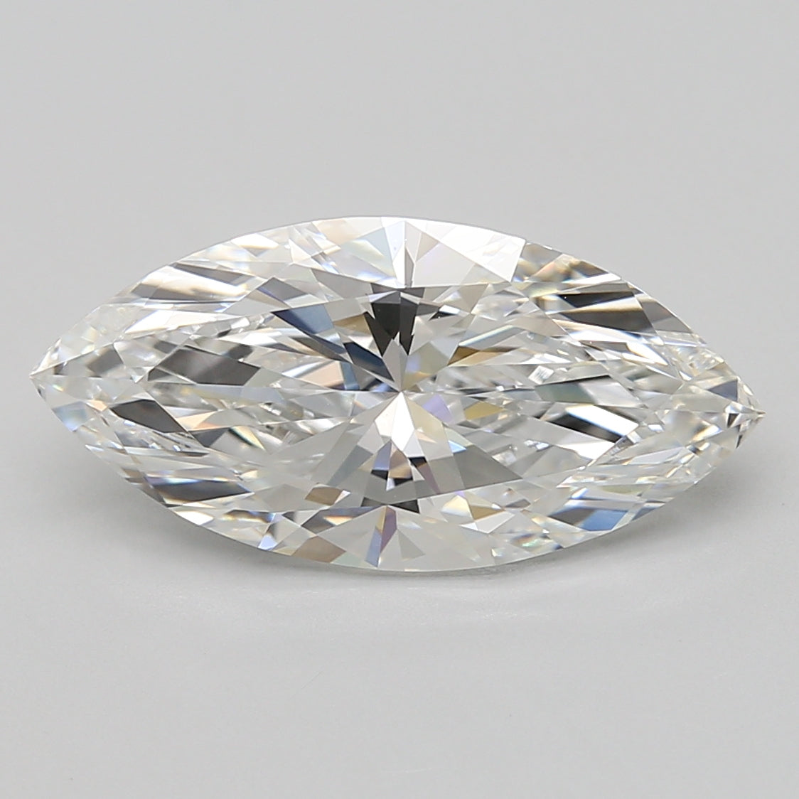 5ct Marquise lab-grown diamond, E VVS1