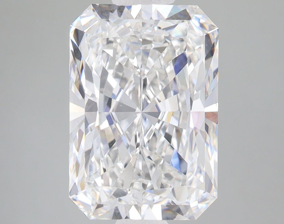 4.57ct Radiant lab-grown diamond, E VS1 – 360° view