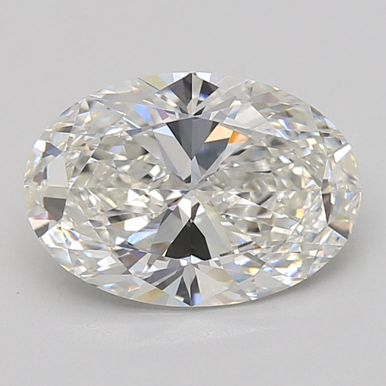 3.04ct Oval lab-grown diamond, F VVS2