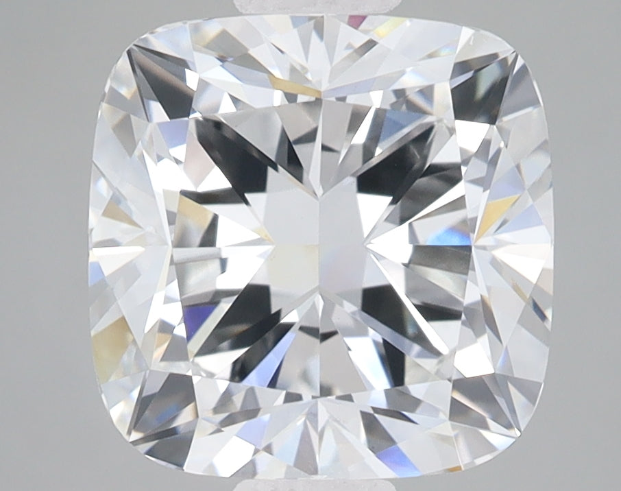 4.1ct Cushion lab-grown diamond, F VVS2 – 360° view