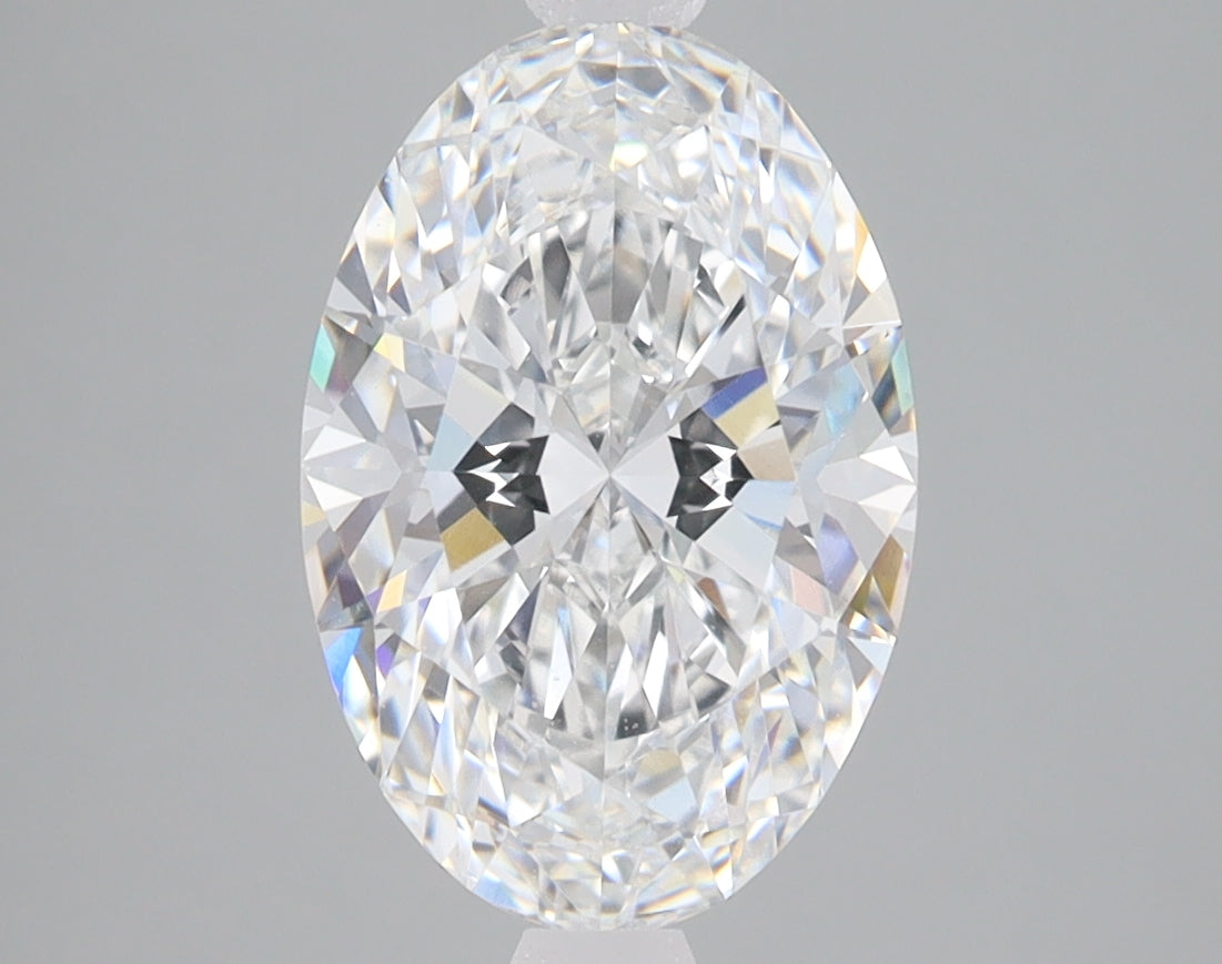 8.05ct Oval lab-grown diamond, D VVS2