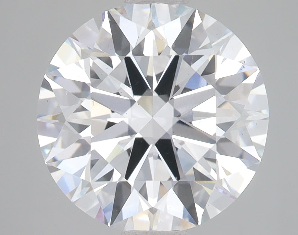 4.03ct Round lab-grown diamond, E VS2 – 360° view