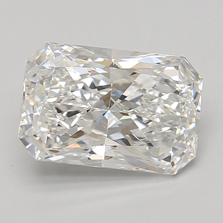 3.09ct Radiant lab-grown diamond, E VVS1 – 360° view