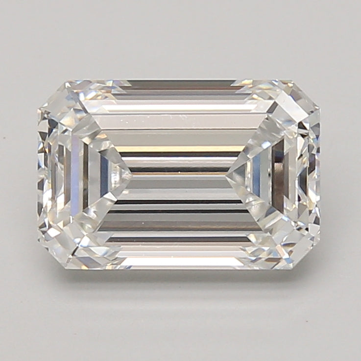 3.09ct Emerald lab-grown diamond, D VS1