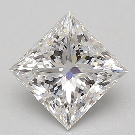 1.43ct Princess lab-grown diamond, D VVS2 – 360° view