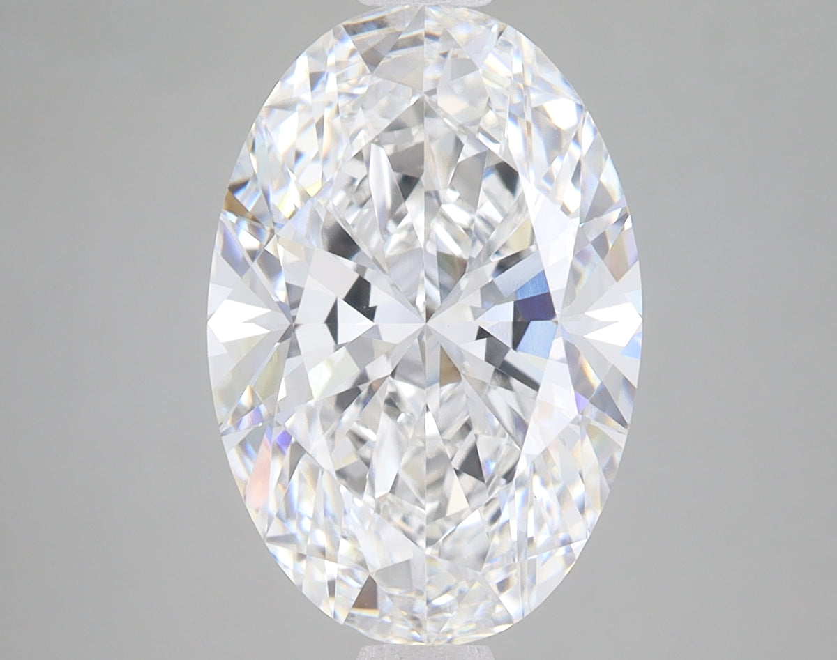 5.04ct Oval lab-grown diamond, E VVS2
