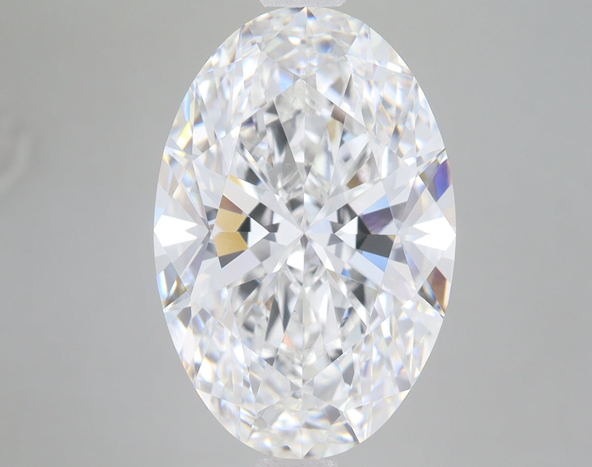 8.57ct Oval lab-grown diamond, E VVS2