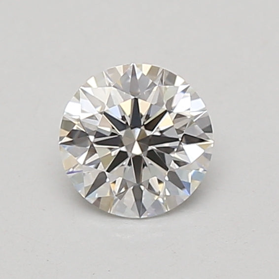 IGI certificate for 0.58ct Round lab-grown diamond, E VVS2