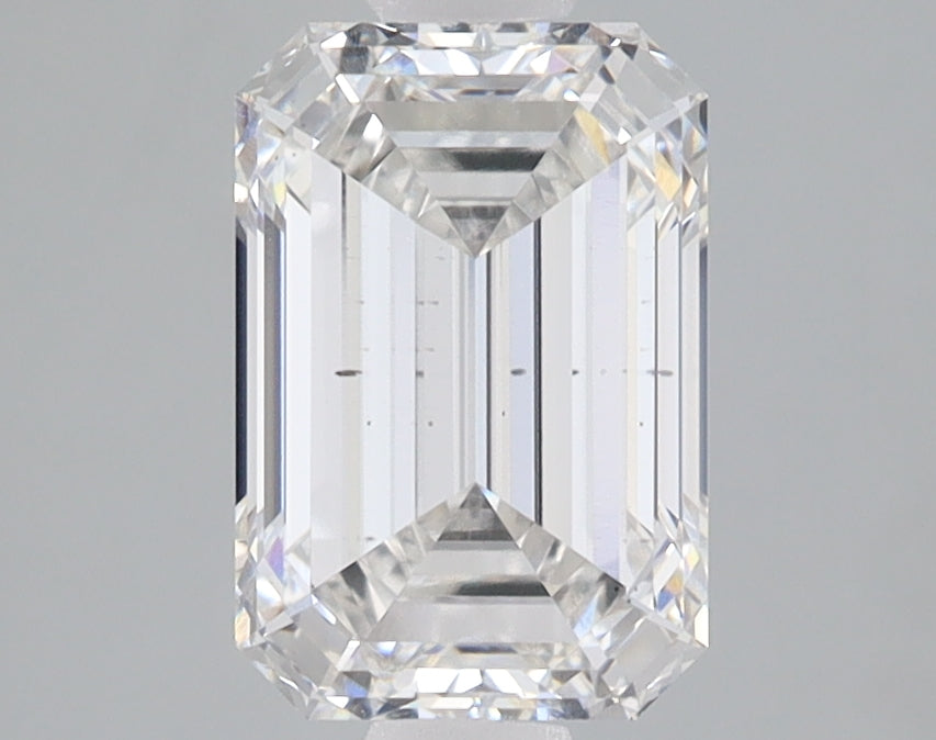 2.07ct Emerald lab-grown diamond, F VS2