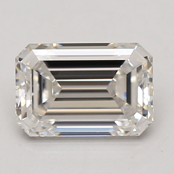 1.54ct Emerald lab-grown diamond, E VVS2 – 360° view
