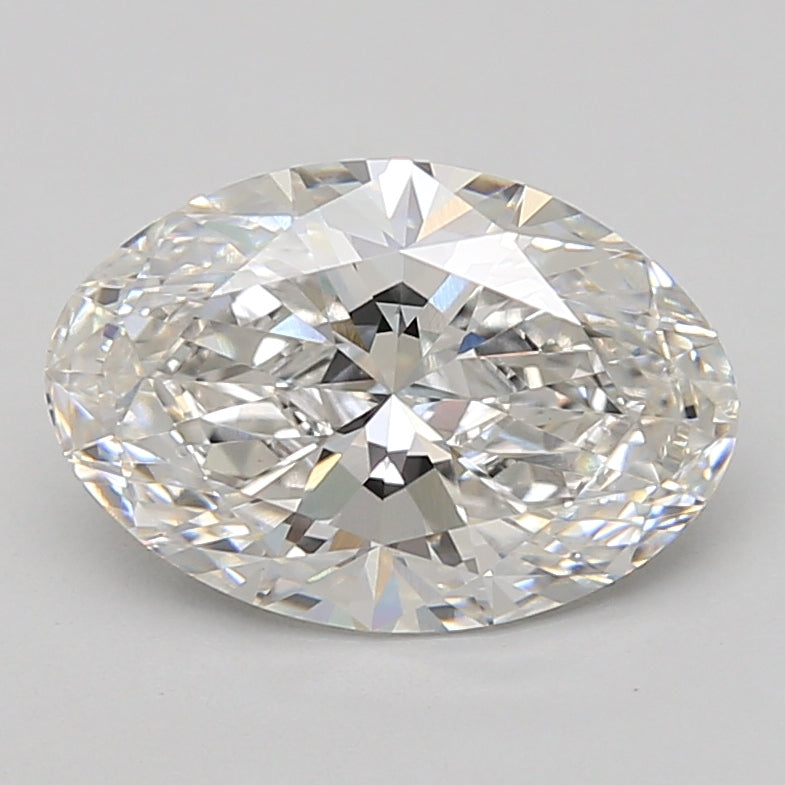 3.03ct Oval lab-grown diamond, E VVS1