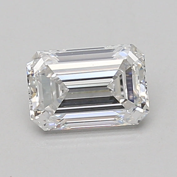 0.85ct Emerald lab-grown diamond, D VS1 – 360° view