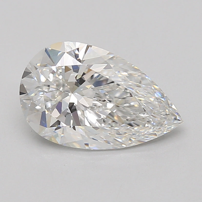 2.51ct Pear lab-grown diamond, E VVS2