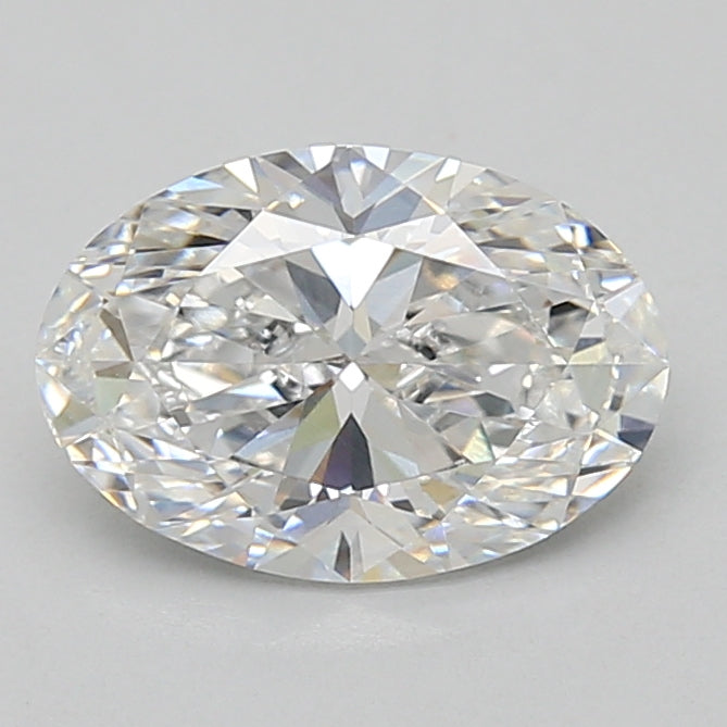 2.03ct Oval lab-grown diamond, D VVS2