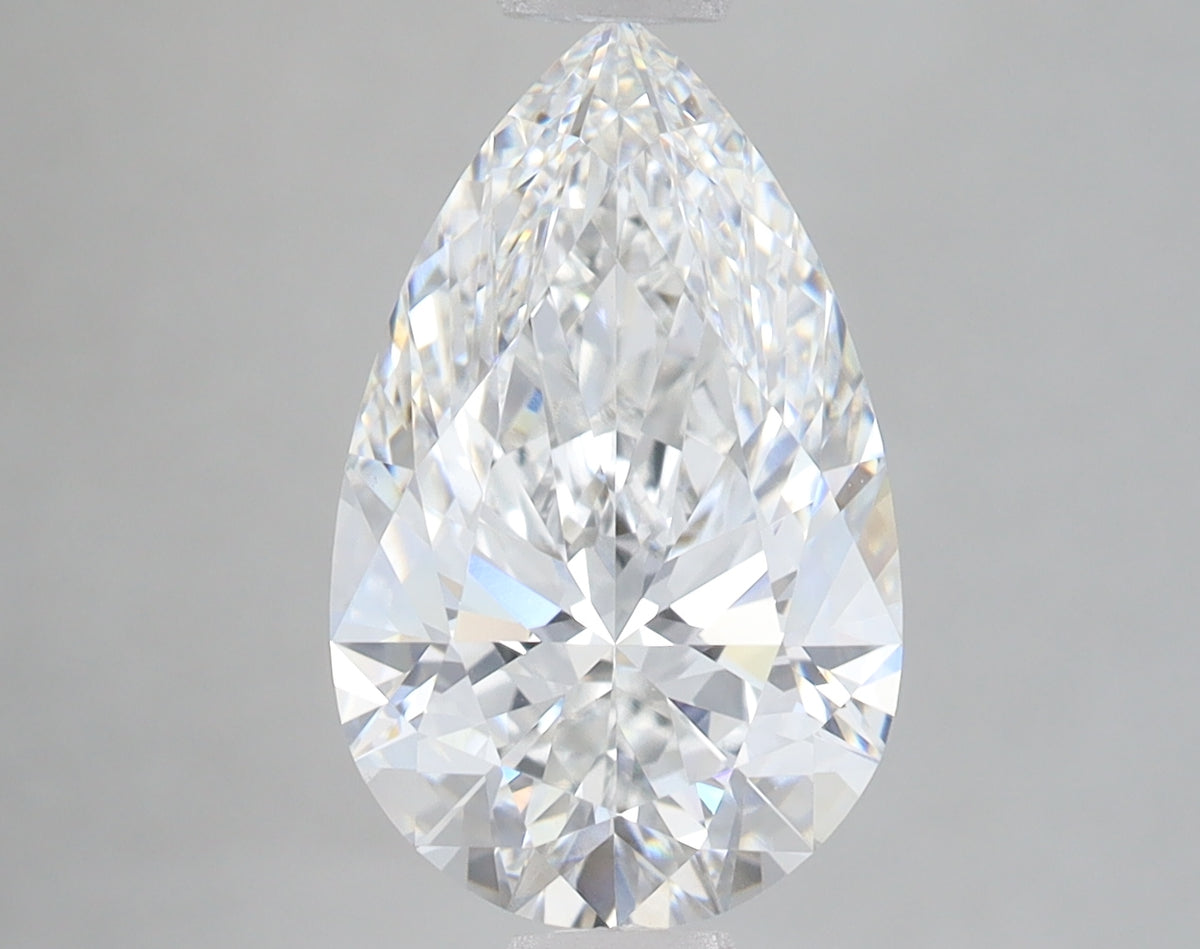 3.37ct Pear lab-grown diamond, F VS1 – 360° view