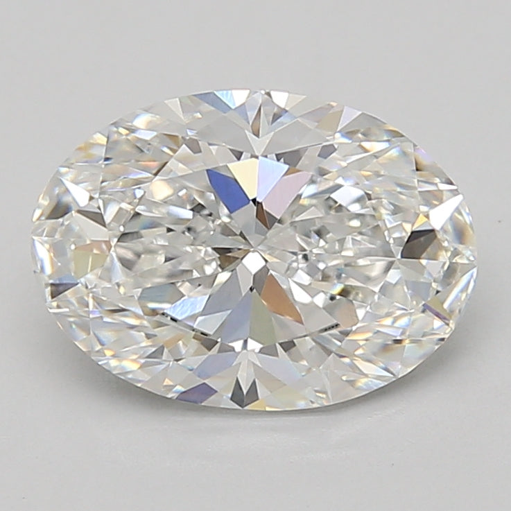 3.02ct Oval lab-grown diamond, E VVS2 – 360° view