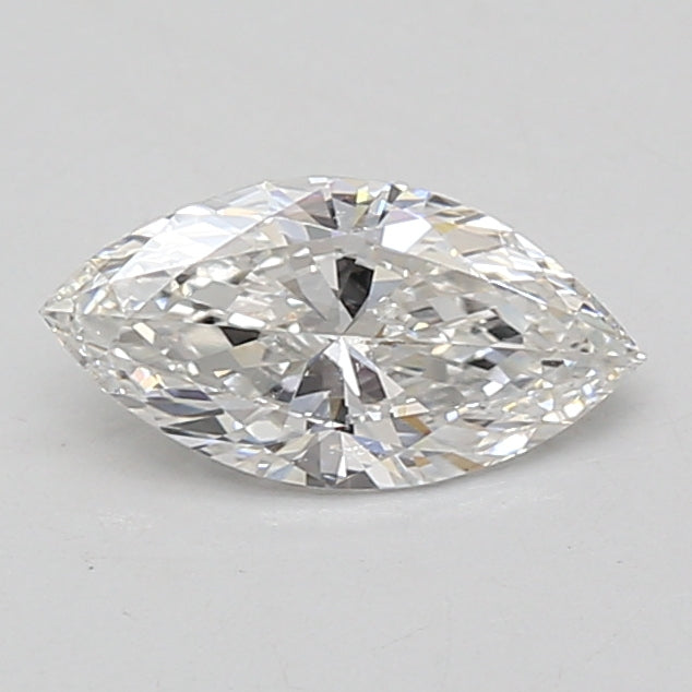 0.76ct Marquise lab-grown diamond, E VS1