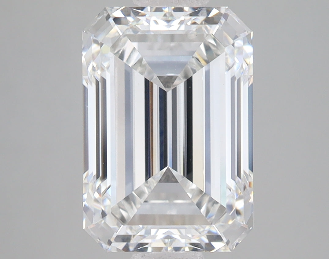 4.07ct Emerald lab-grown diamond, E VVS2