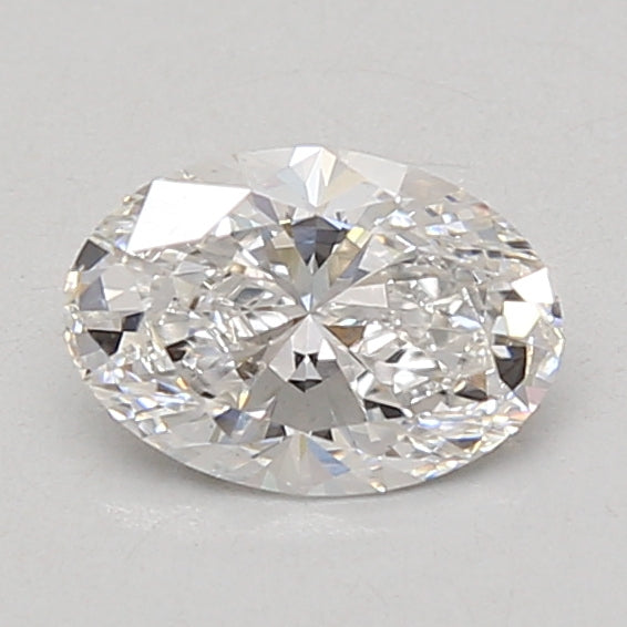 0.91ct Oval lab-grown diamond, D VS2