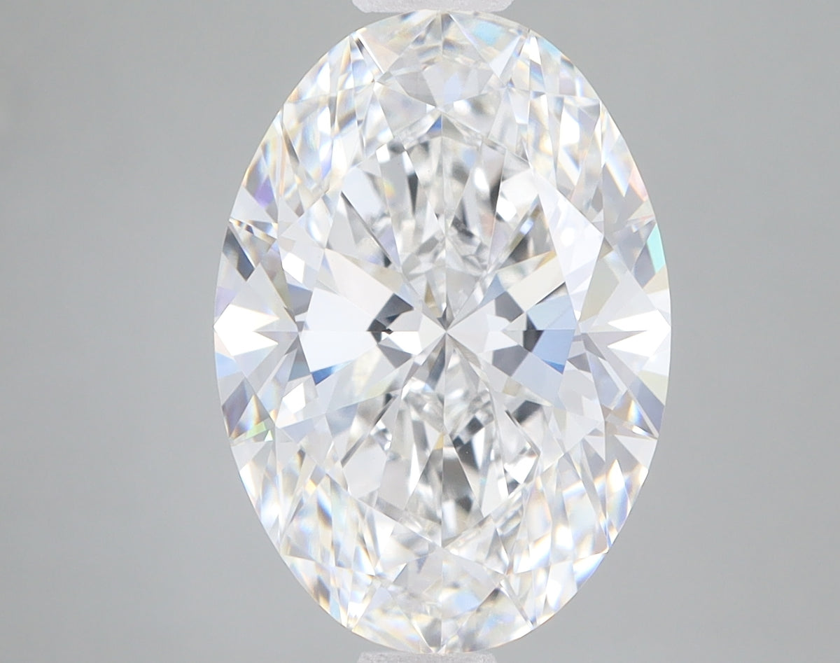 5.1ct Oval lab-grown diamond, E VVS2
