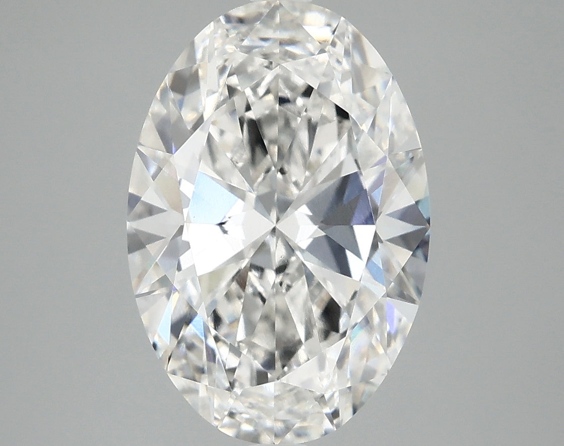 IGI certificate for 4ct Oval lab-grown diamond, D VVS2