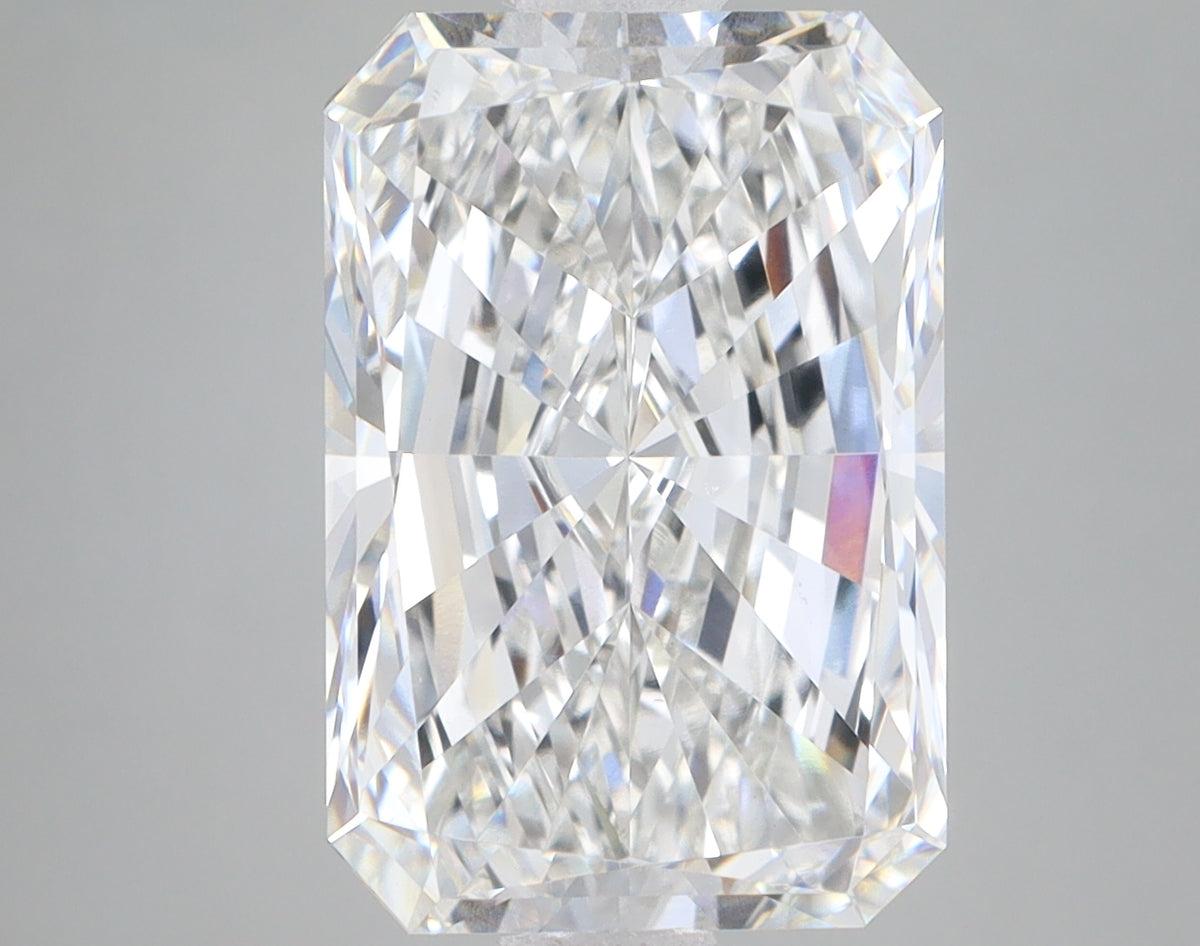 6ct Radiant lab-grown diamond, F VS1