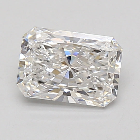 1.09ct Radiant lab-grown diamond, D VS2 – 360° view